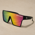 Black Frame Orange/Pink Sunglasses