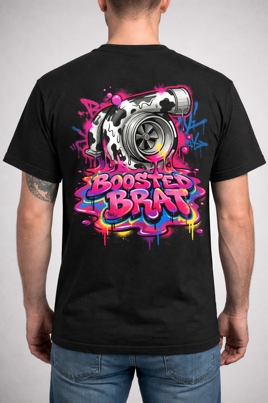 Cow Print Turbo