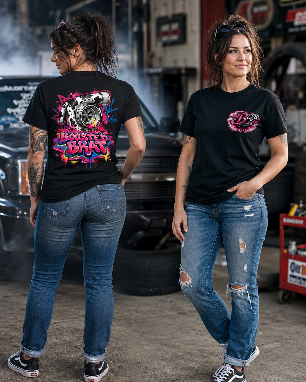 Cow Print Turbo