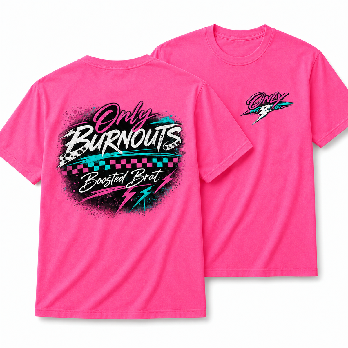 ONLY Burnouts Pink