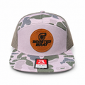 Desert Camo Leather Patch Hat