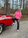 ONLY Burnouts Pink